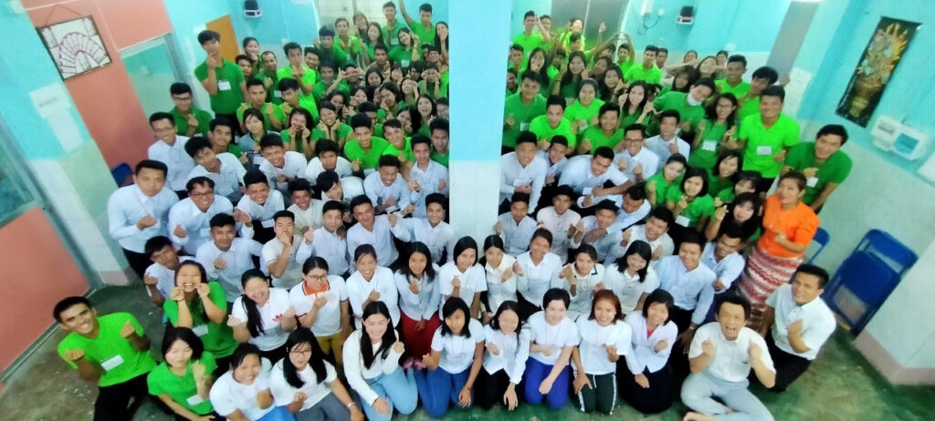 ミャンマー日本語学校JAC,ミャンマー送り出し機関,ミャンマー人技能実習生,入校写真3